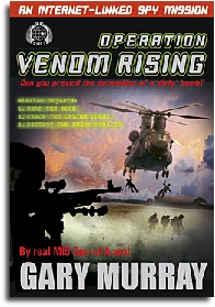 Venom Rising Children's spy fiction by Gary Murray